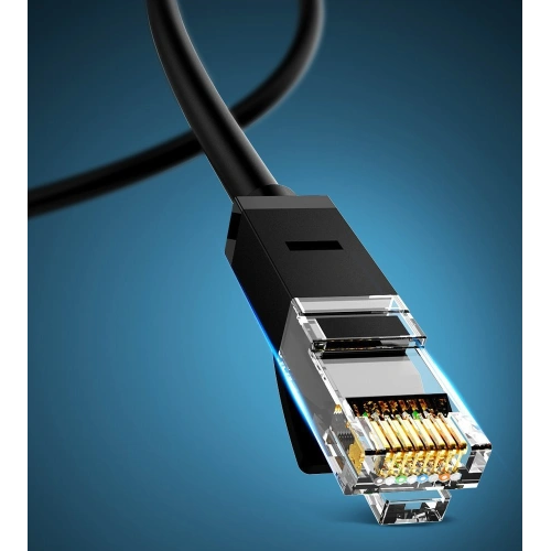 Kabel sieciowy UGREEN NW102 Ethernet  patchcord RJ45 Cat 6 UTP 1000Mbps 5m biały