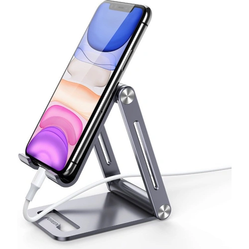 Podstawka na telefon/tablet UGREEN LP263 aluminiowa szary