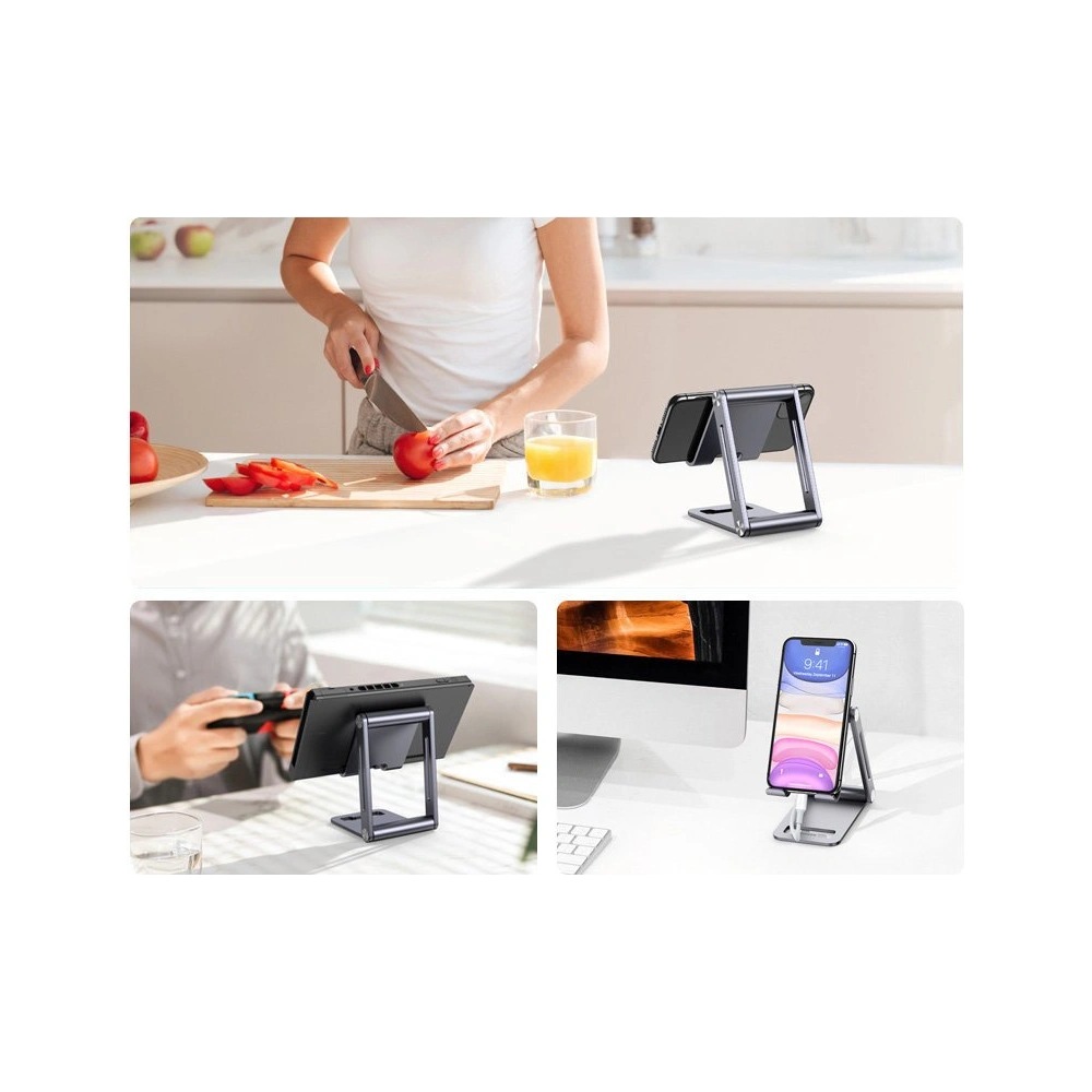 Hurtownia GSM - Stojan na telefon/tablet UGREEN LP263 hliníkový šedý - UGR1341GRY - {ean13} - Hurt