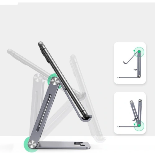 Podstawka na telefon/tablet UGREEN LP263 aluminiowa szary