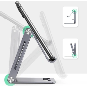 Hurtownia GSM - Podstawka na telefon/tablet UGREEN LP263 aluminiowa szary - UGR1341GRY - {ean13} - Hurt