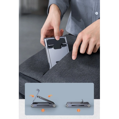 Podstawka na telefon/tablet UGREEN LP263 aluminiowa szary