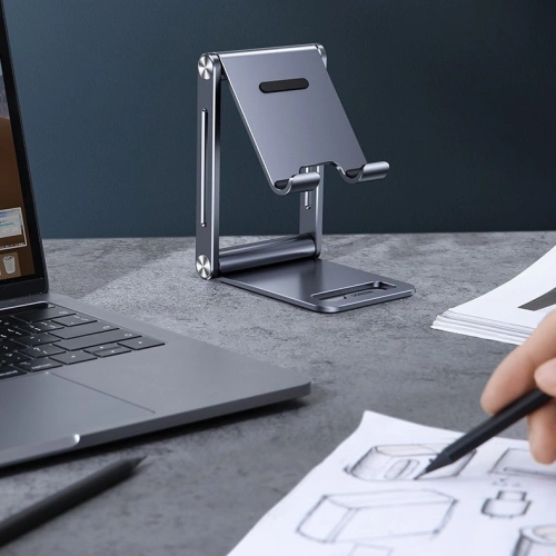 Podstawka na telefon/tablet UGREEN LP263 aluminiowa szary