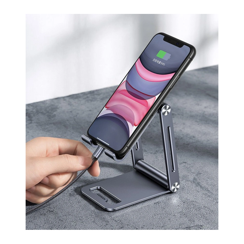 Hurtownia GSM - Stojan na telefon/tablet UGREEN LP263 hliníkový šedý - UGR1341GRY - {ean13} - Hurt