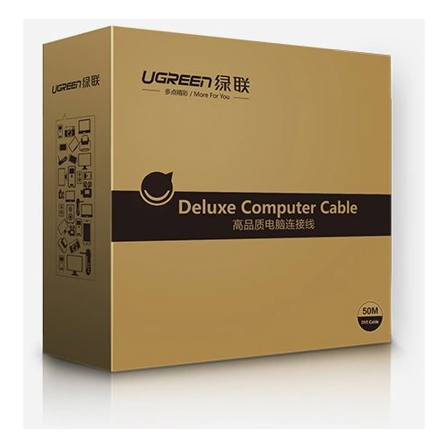 Kabel UGREEN HD104 HDMI 1.4 4K 30 Hz 3D 10 m czarny