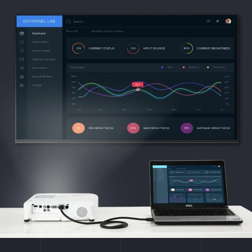 Kabel UGREEN HD104 HDMI 1.4 4K 30 Hz 3D 10 m czarny