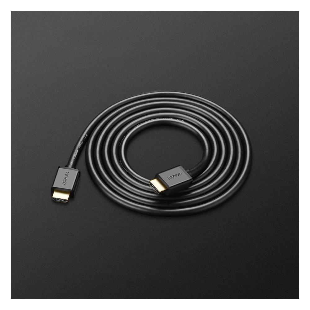 Hurtownia GSM - Kabel UGREEN HD104 HDMI 1.4 4K 30 Hz 3D 10 m černý - UGR1342BLK - {ean13} - Hurt