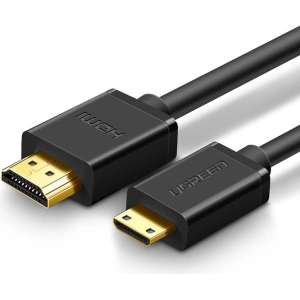 Hurtownia GSM - Kabel UGREEN HD108 HDMI (męski) - mini HDMI (męski) 3D Ethernet ARC 1m czarny - UGR1343BLK - {ean13} - Hurt
