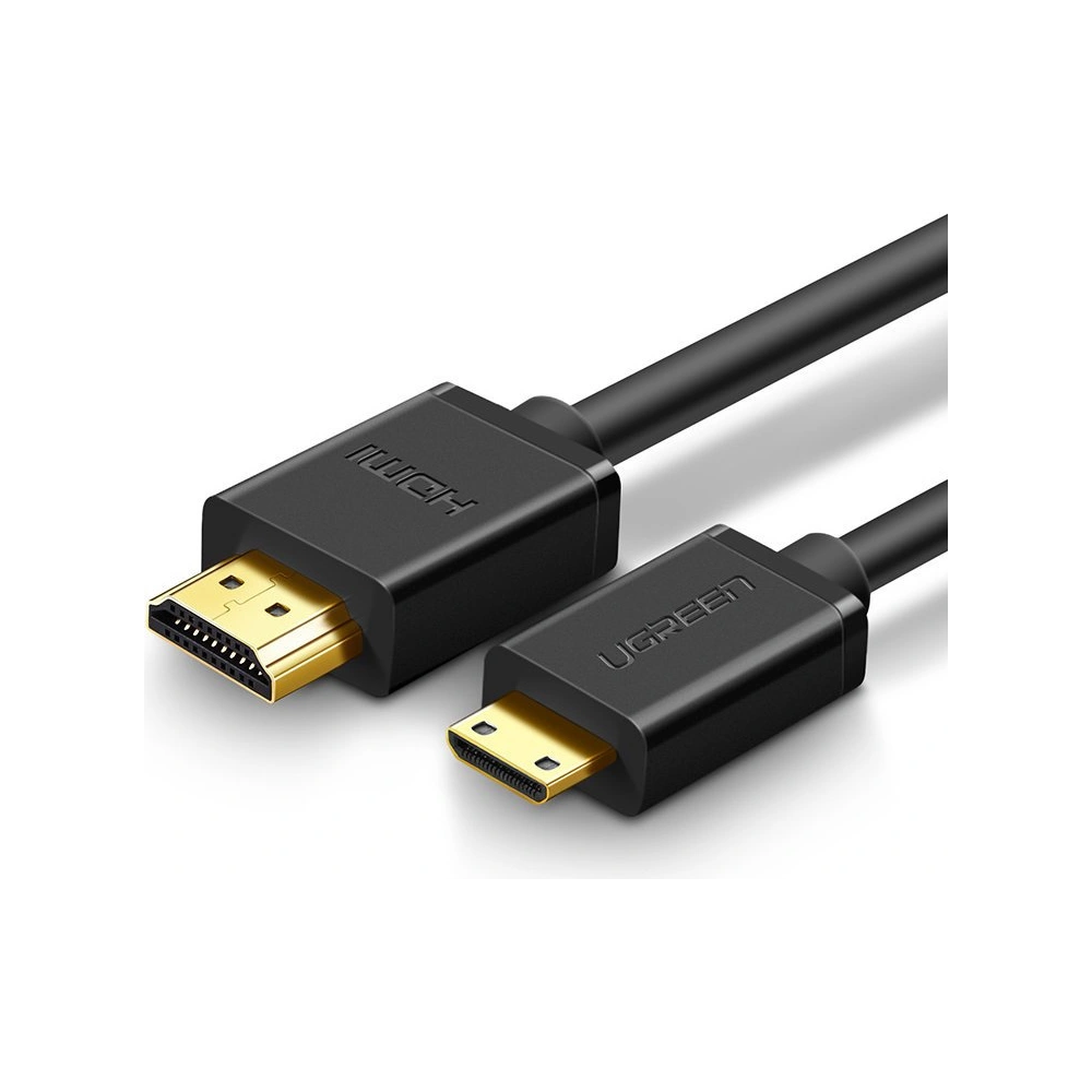 Hurtownia GSM - Kabel UGREEN HD108 HDMI (samec) - mini HDMI (samec) 3D Ethernet ARC 1m černý - UGR1343BLK - {ean13} - Hurt