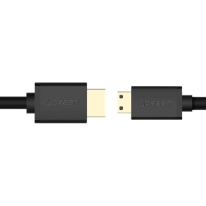 Hurtownia GSM - Kabel UGREEN HD108 HDMI (męski) - mini HDMI (męski) 3D Ethernet ARC 1m czarny - UGR1343BLK - {ean13} - Hurt