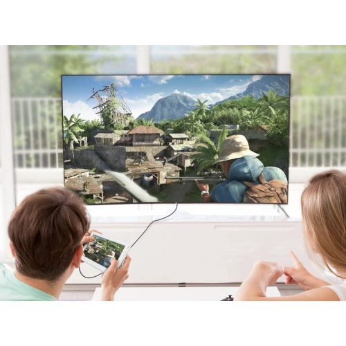 Kabel UGREEN HD108 HDMI (męski) - mini HDMI (męski) 3D Ethernet ARC 1m czarny