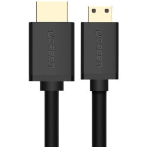 Hurtownia GSM - Kabel UGREEN HD108 HDMI (męski) - mini HDMI (męski) 3D Ethernet ARC 1m czarny - UGR1343BLK - {ean13} - Hurt