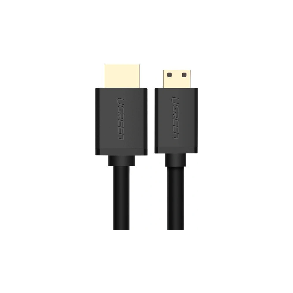 Hurtownia GSM - Kabel UGREEN HD108 HDMI (samec) - mini HDMI (samec) 3D Ethernet ARC 1m černý - UGR1343BLK - {ean13} - Hurt