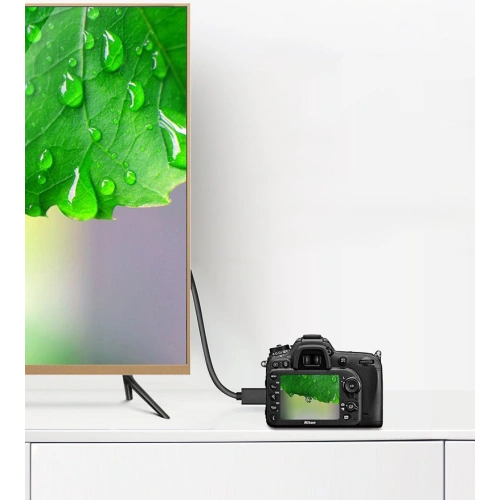 Kabel UGREEN HD108 HDMI (męski) - mini HDMI (męski) 3D Ethernet ARC 1m czarny