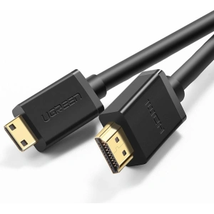Hurtownia GSM - Kabel UGREEN HD108 HDMI (męski) - mini HDMI (męski) 3D Ethernet ARC 1m czarny - UGR1343BLK - {ean13} - Hurt