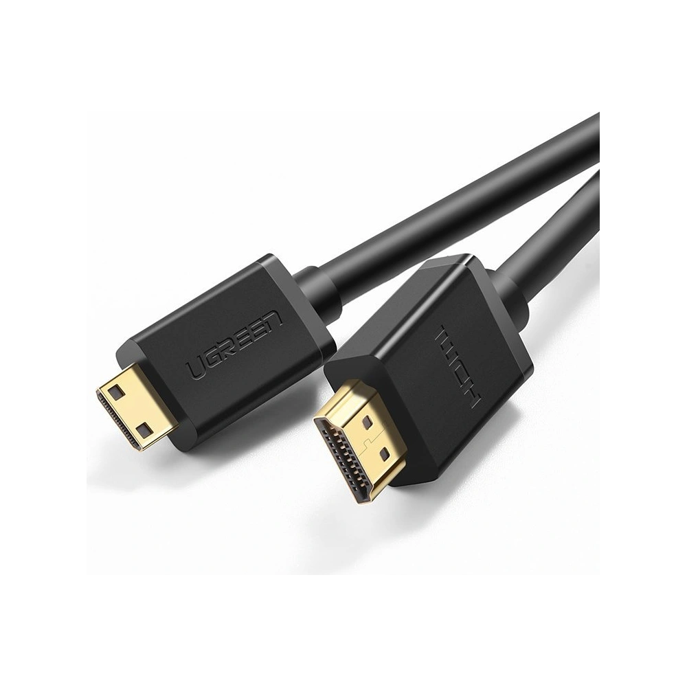 Hurtownia GSM - Kabel UGREEN HD108 HDMI (samec) - mini HDMI (samec) 3D Ethernet ARC 1m černý - UGR1343BLK - {ean13} - Hurt