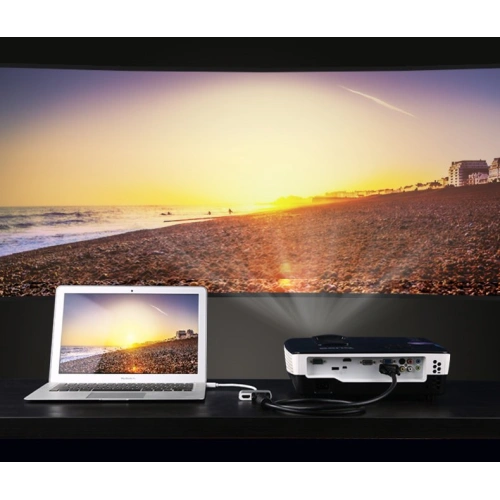 Adapter UGREEN MD108 HDMI / VGA - mini DisplayPort 4K@30Hz FullHD 1080p biały