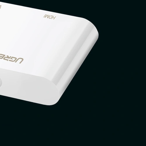 Adapter UGREEN MD108 HDMI / VGA - mini DisplayPort 4K@30Hz FullHD 1080p biały