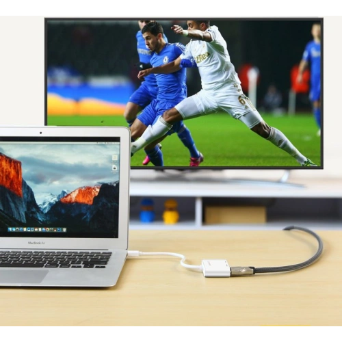 Adapter UGREEN MD108 HDMI / VGA - mini DisplayPort 4K@30Hz FullHD 1080p biały