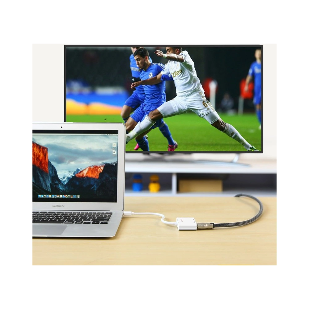 Hurtownia GSM - Adaptér UGREEN MD108 HDMI / VGA - mini DisplayPort 4K@30 Hz Full HD 1080p černý - UGR1345BLK - {ean13} - Hurt