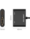 Hurtownia GSM - Adaptér UGREEN MD108 HDMI / VGA - mini DisplayPort 4K@30 Hz Full HD 1080p černý - UGR1345BLK - {ean13} - Hurt