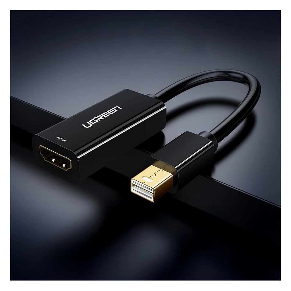 Hurtownia GSM - Adaptér UGREEN MD112 FHD (1080p) HDMI (ženský) - Mini DisplayPort (mužský - Thunderbolt 2.0) bílý - UGR1346WHT - {ean13} - Hurt