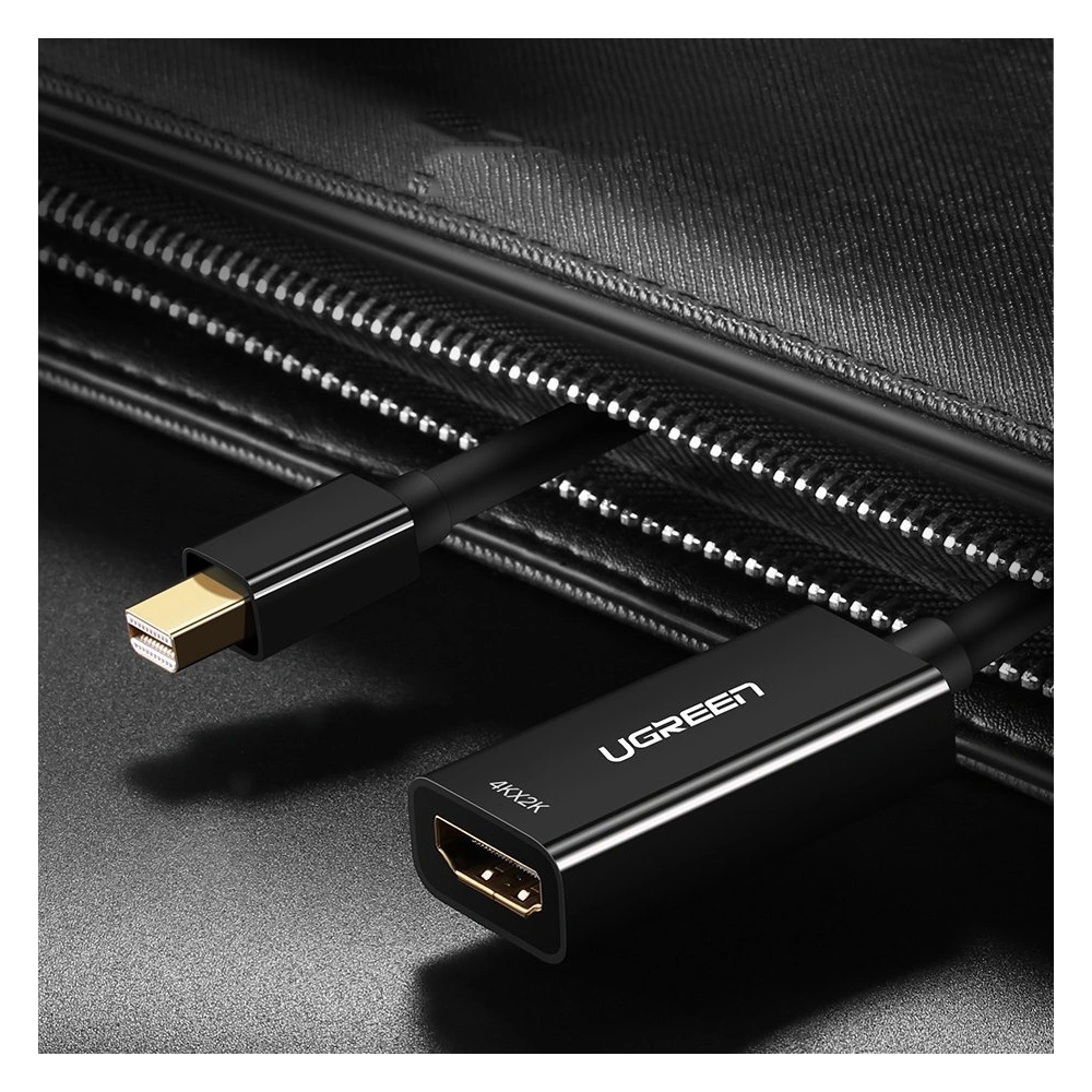 Hurtownia GSM - Adaptér UGREEN MD112 FHD (1080p) HDMI (ženský) - Mini DisplayPort (mužský - Thunderbolt 2.0) bílý - UGR1346WHT - {ean13} - Hurt