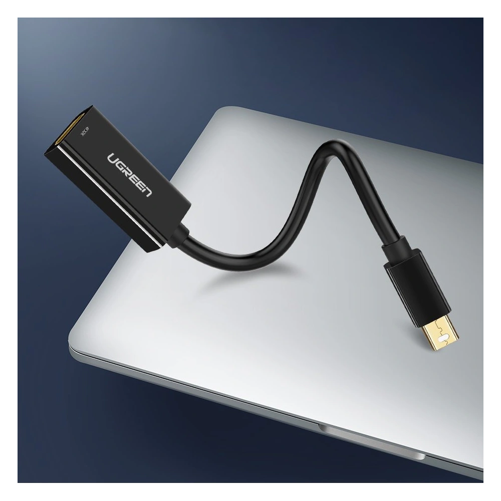 Hurtownia GSM - Adaptér UGREEN MD112 FHD (1080p) HDMI (ženský) - Mini DisplayPort (mužský - Thunderbolt 2.0) bílý - UGR1346WHT - {ean13} - Hurt