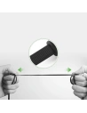 Hurtownia GSM - Úhlový plochý kabel UGREEN AV119 audio AUX 3,5mm mini jack 0,5m černý - UGR1347BLK - {ean13} - Hurt
