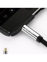 Wholesale UGREEN AV119 flat angled cable AUX audio cable 3.5 mm mini jack 0.5 m black - UGR1347BLK - {ean13} - Hurt