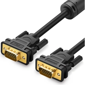 Hurtownia GSM - Kabel UGREEN VG101 VGA (męski) - VGA (męski) FHD 1,5m czarny - UGR1349BLK - {ean13} - Hurt
