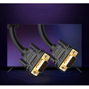 Hurtownia GSM - Kabel UGREEN VG101 VGA (męski) - VGA (męski) FHD 1,5m czarny - UGR1349BLK - {ean13} - Hurt