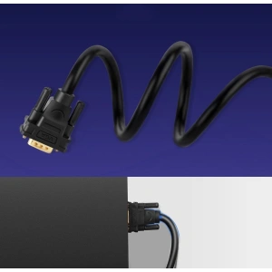 Hurtownia GSM - Kabel UGREEN VG101 VGA (męski) - VGA (męski) FHD 1,5m czarny - UGR1349BLK - {ean13} - Hurt