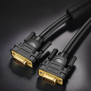 Hurtownia GSM - Kabel UGREEN VG101 VGA (męski) - VGA (męski) FHD 1,5m czarny - UGR1349BLK - {ean13} - Hurt
