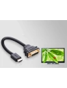 Wholesale UGREEN cable cable adapter adapter DVI 24 + 5 pin (female) - HDMI (male) 22 cm black - UGR1350BLK - {ean13} - Hurt