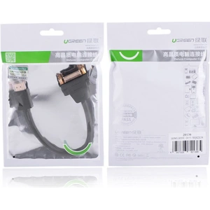 Hurtownia GSM - Kabel UGREEN DVI 24+5 pin (żeński) - HDMI (męski) 22cm czarny - UGR1350BLK - {ean13} - Hurt