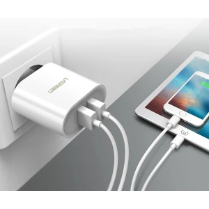 UGREEN CD104 wall charger 2x USB 3.4 A white