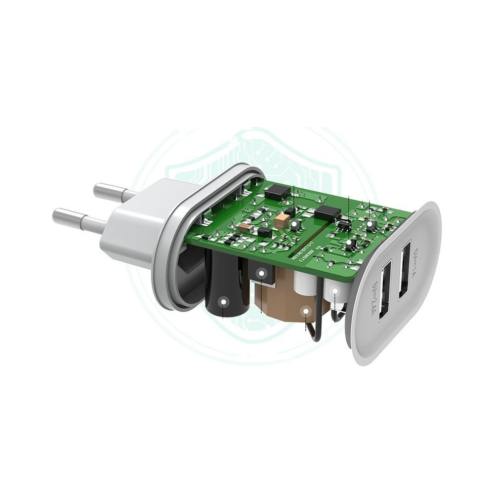 Hurtownia GSM - Ładowarka sieciowa UGREEN CD104 2x USB 3,4A biały - UGR1351WHT - {ean13} - Hurt