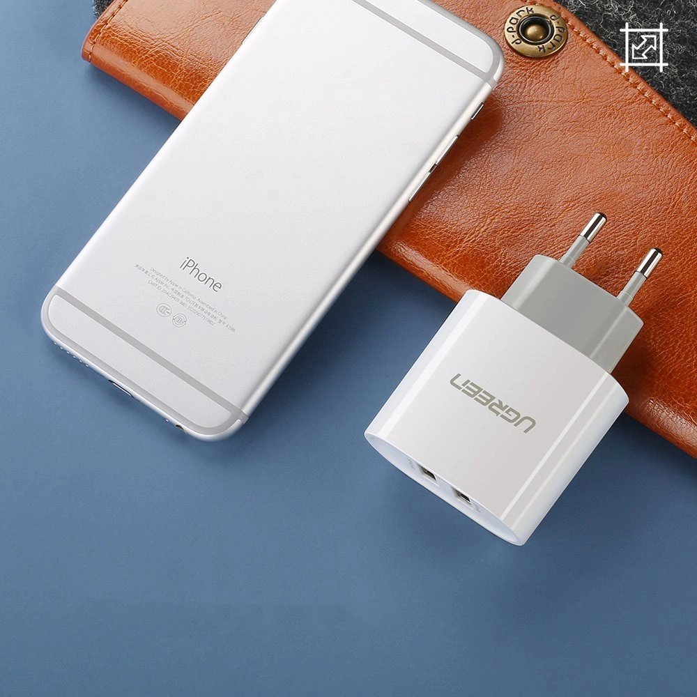 Hurtownia GSM - Síťová nabíječka UGREEN CD104 2x USB 3,4A bílá - UGR1351WHT - {ean13} - Hurt