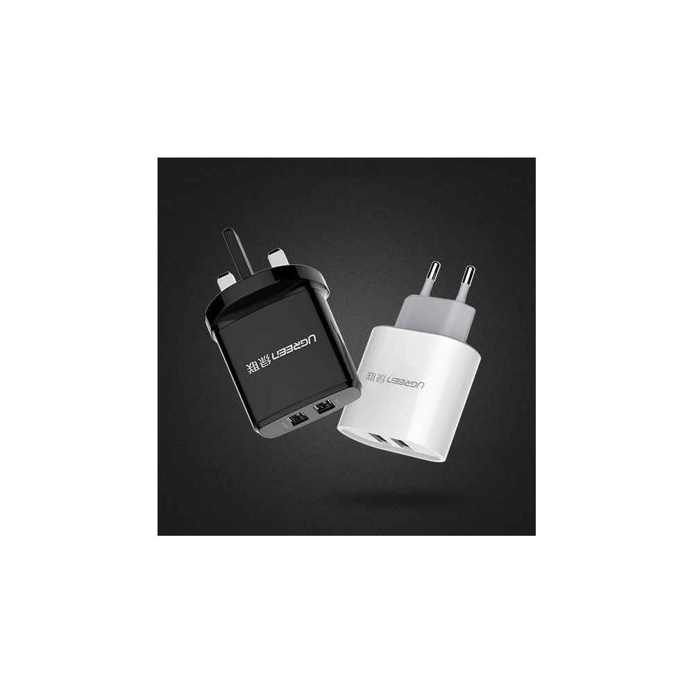 Hurtownia GSM - Síťová nabíječka UGREEN CD104 2x USB 3,4A bílá - UGR1351WHT - {ean13} - Hurt