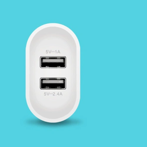 Ładowarka sieciowa UGREEN CD104 2x USB 3,4A biały