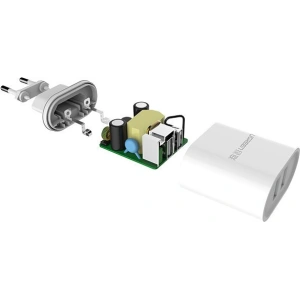 Ładowarka sieciowa UGREEN CD104 2x USB 3,4A biały