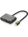 Adaptér UGREEN MD115 HDMI / VGA - mini DisplayPort FullHD 1080p černý