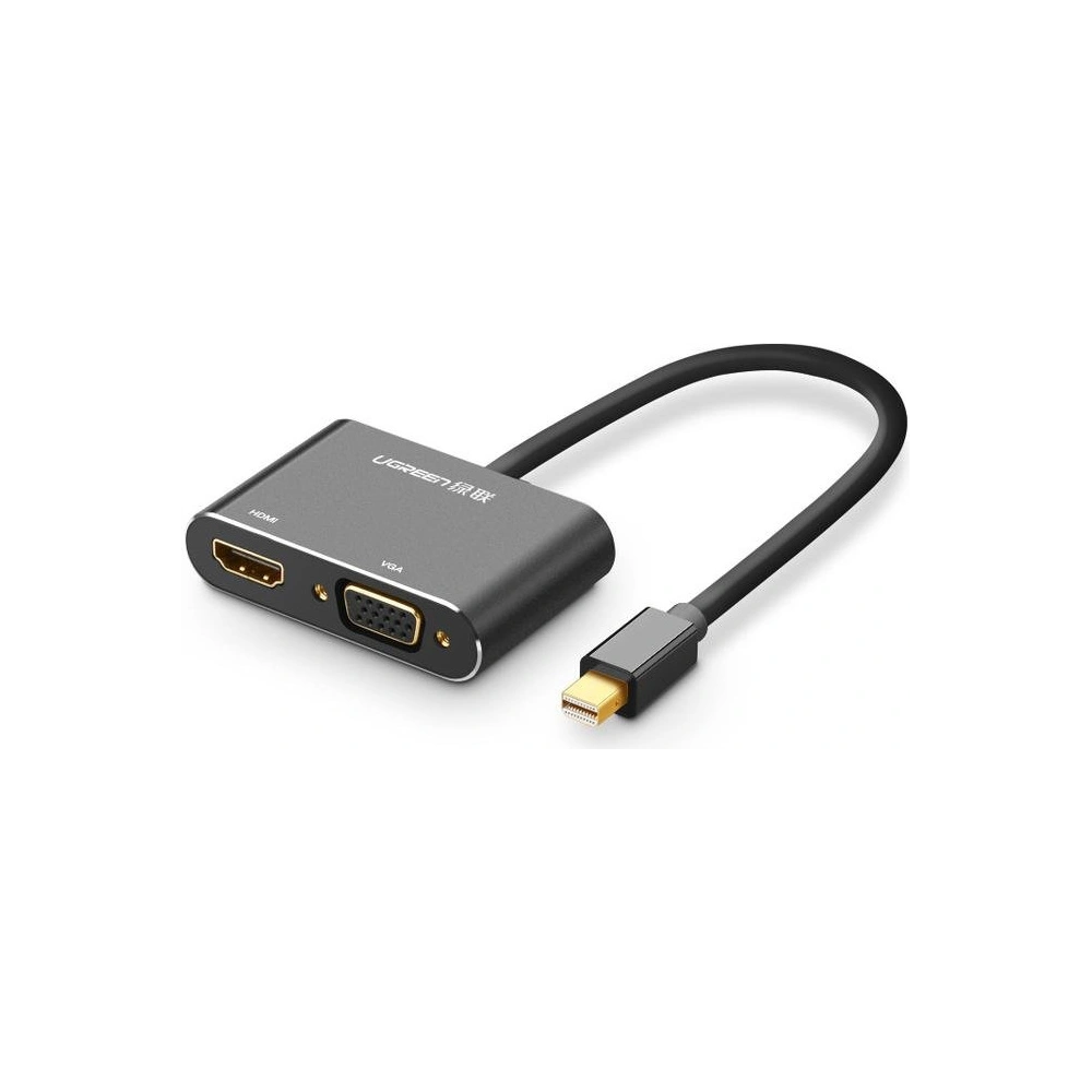 Hurtownia GSM - Adaptér UGREEN MD115 HDMI / VGA - mini DisplayPort FullHD 1080p černý - UGR1353BLK - {ean13} - Hurt