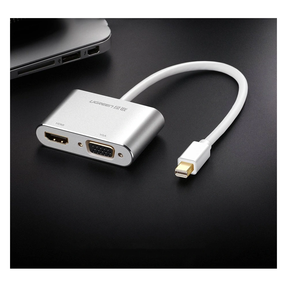 Hurtownia GSM - Adaptér UGREEN MD115 HDMI / VGA - mini DisplayPort FullHD 1080p černý - UGR1353BLK - {ean13} - Hurt