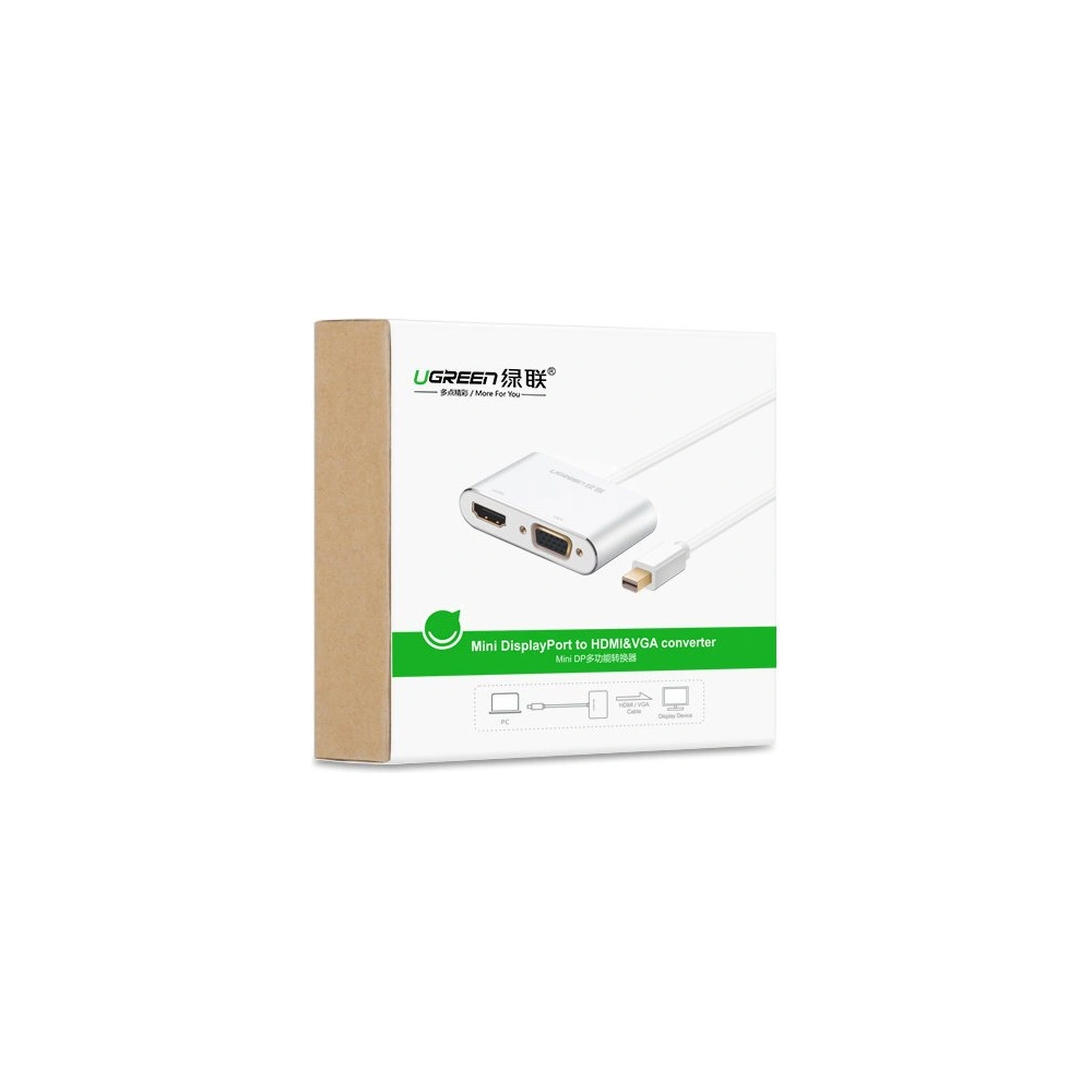 Hurtownia GSM - Adaptér UGREEN MD115 HDMI / VGA - mini DisplayPort FullHD 1080p černý - UGR1353BLK - {ean13} - Hurt