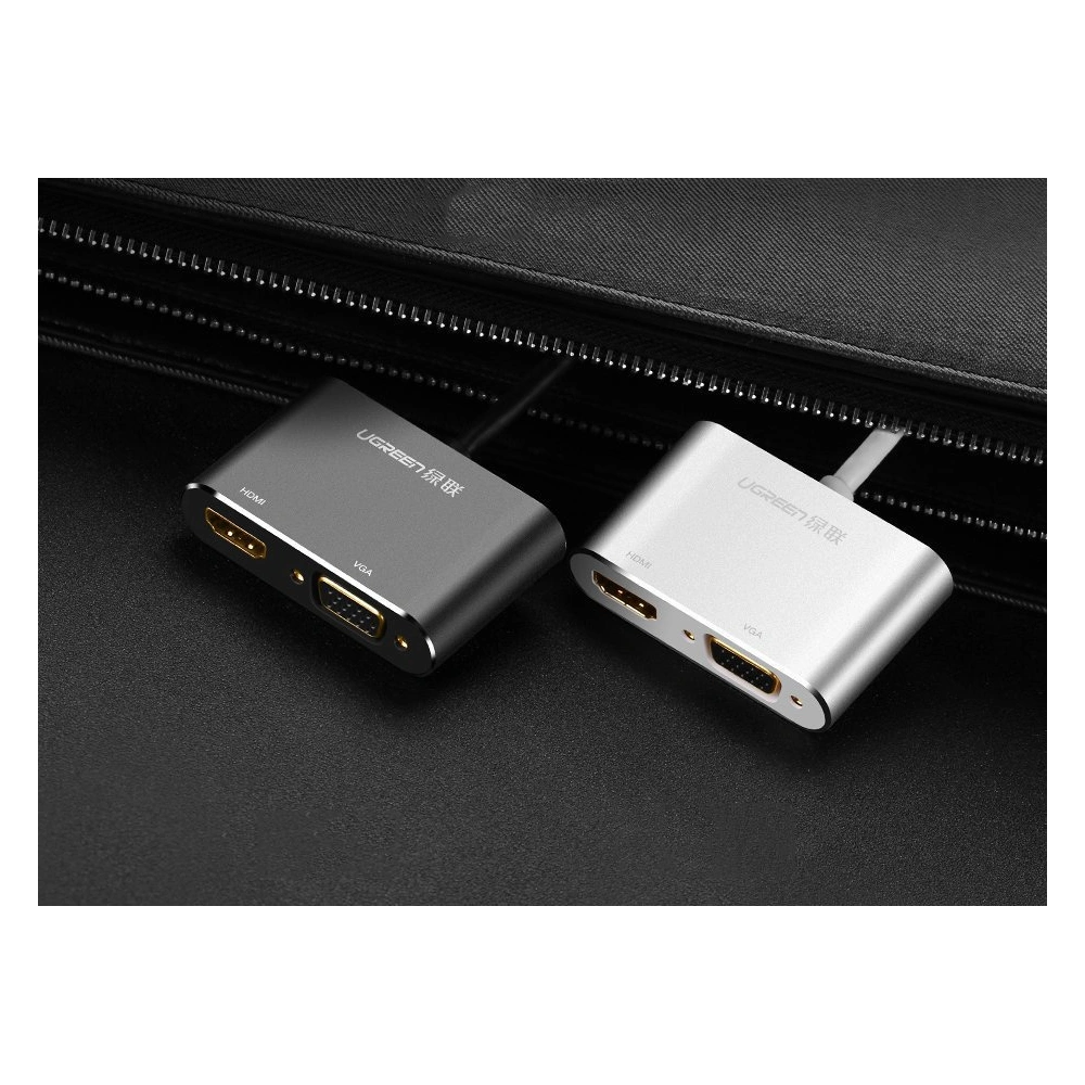 Hurtownia GSM - Adaptér UGREEN MD115 HDMI / VGA - mini DisplayPort FullHD 1080p černý - UGR1353BLK - {ean13} - Hurt