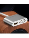 Hurtownia GSM - Adapter UGREEN MD115 HDMI / VGA - mini DisplayPort FullHD 1080p czarny - UGR1353BLK - {ean13} - Hurt