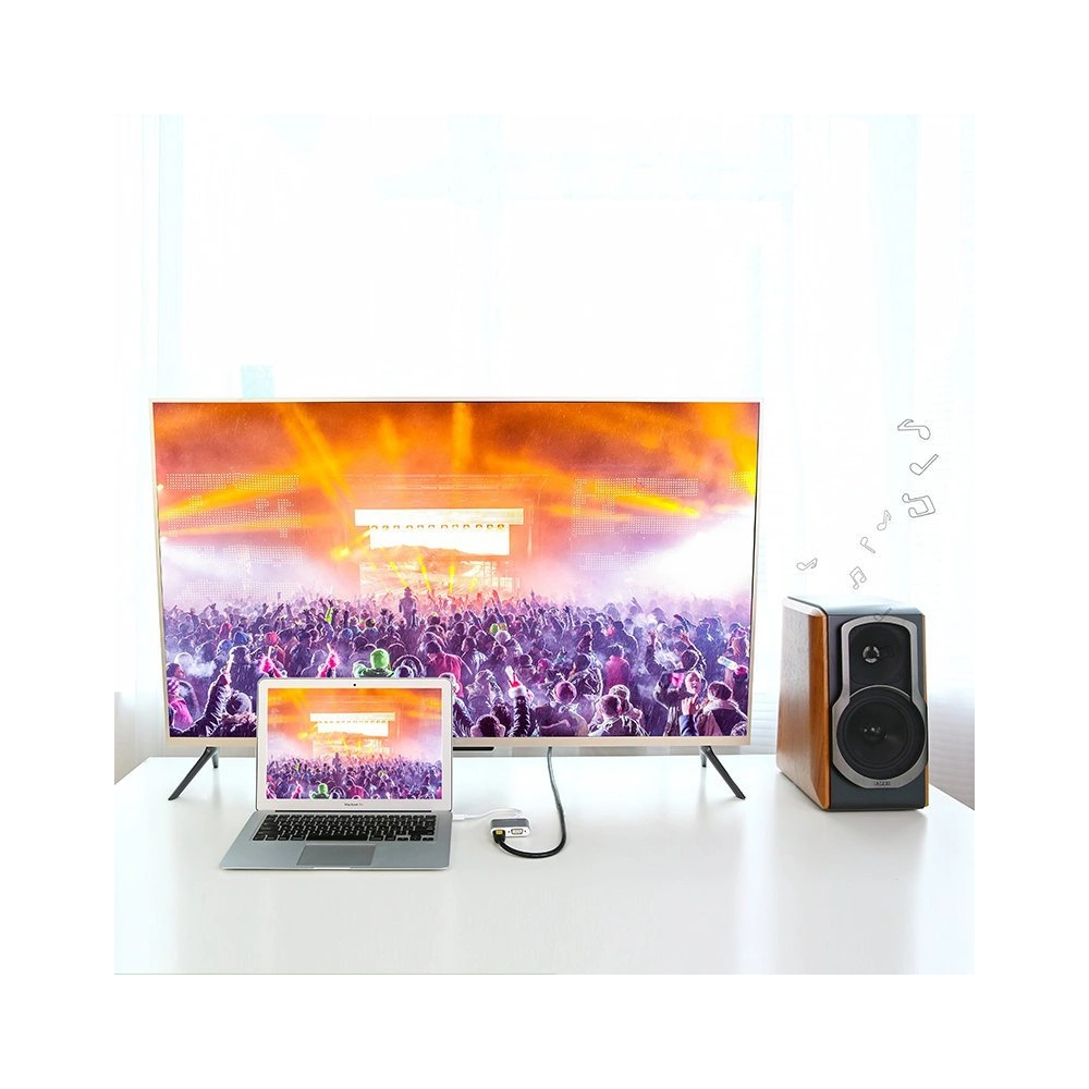 Hurtownia GSM - Adaptér UGREEN MD115 HDMI / VGA - mini DisplayPort FullHD 1080p černý - UGR1353BLK - {ean13} - Hurt