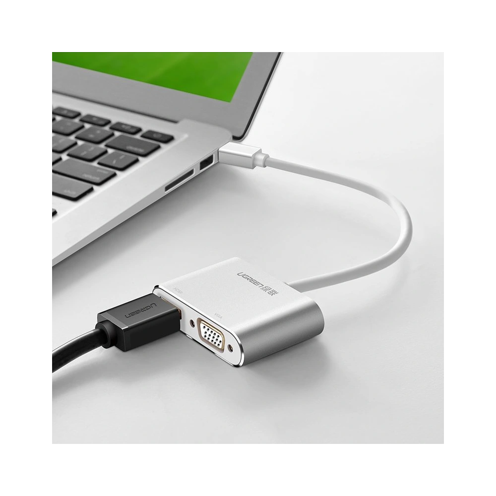 Hurtownia GSM - Adaptér UGREEN MD115 HDMI / VGA - mini DisplayPort FullHD 1080p černý - UGR1353BLK - {ean13} - Hurt